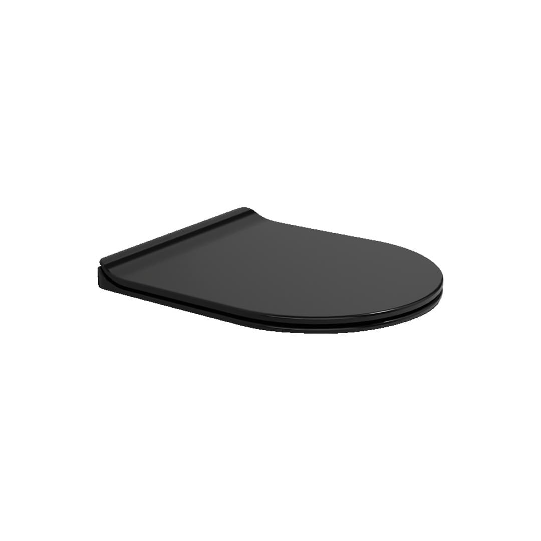 Flaminia QUICK/APP – Κάθισμα Λεκάνης – Black Glossy (QKCW09NER)