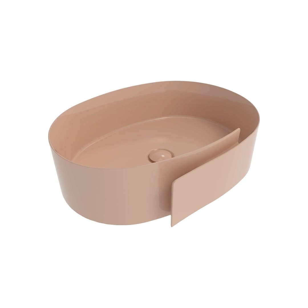 Flaminia ROLL 56 – Νιπτήρας Επικαθήμενος – Avana Glossy (RL56LAV)