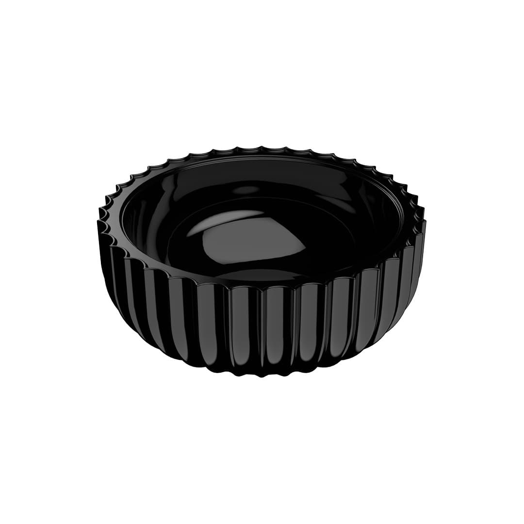 Flaminia SETTECENTO 44 – Νιπτήρας Επιδαπέδιος – Black Glossy (SE44ANER)