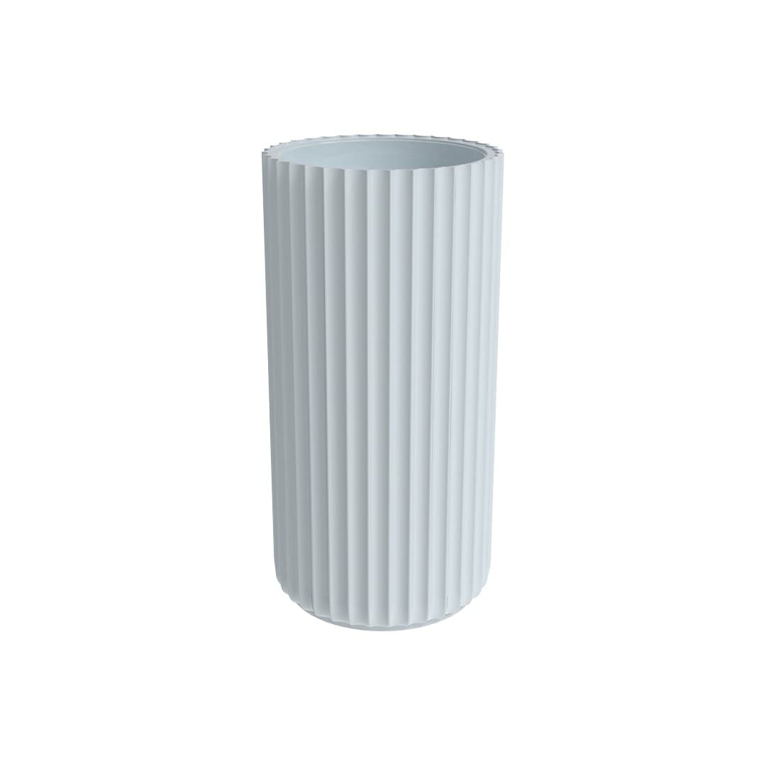 Flaminia MONOSETTECENTO – Νιπτήρας Επιδαπέδιος – Freestanding column-basin – floor drain – Azzurro Polvere Glossy (SE44CAP)