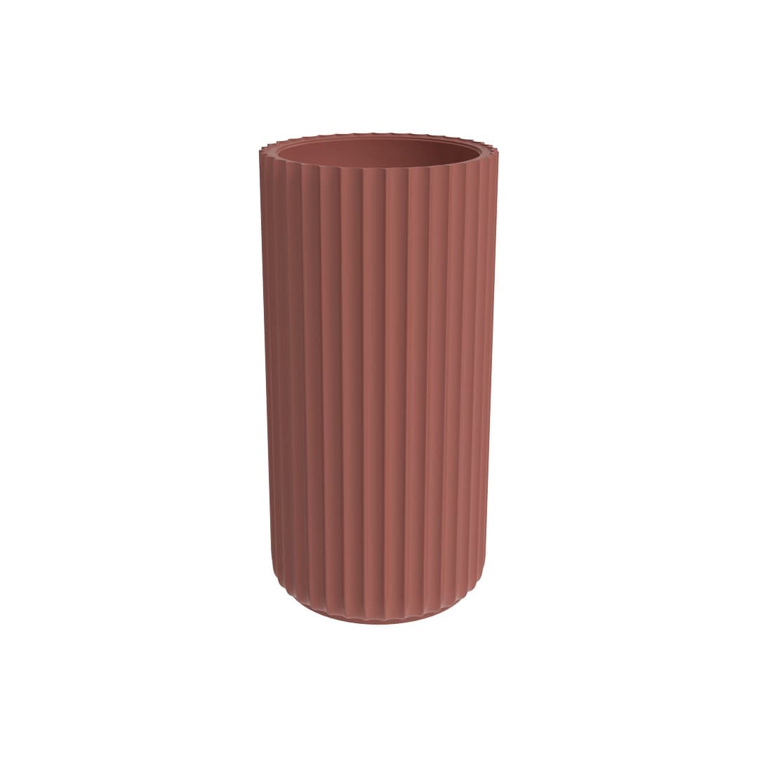 Flaminia MONOSETTECENTO – Νιπτήρας Επιδαπέδιος – Column basin with wall drain – Uva Matt (SE44PUV)