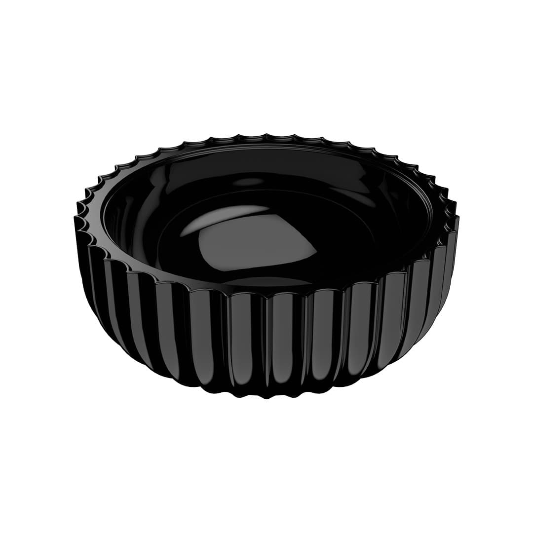 Flaminia SETTECENTO 50 – Νιπτήρας Επιδαπέδιος – Black Glossy (SE50ANER)