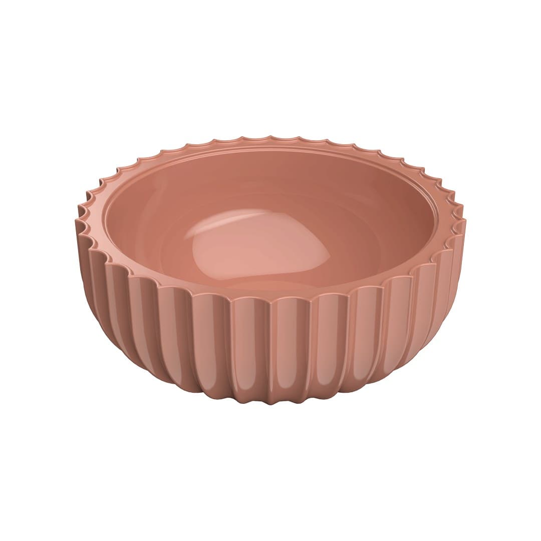 Flaminia SETTECENTO 50 – Νιπτήρας Επιδαπέδιος – Terracotta Glossy (SE50ATC)