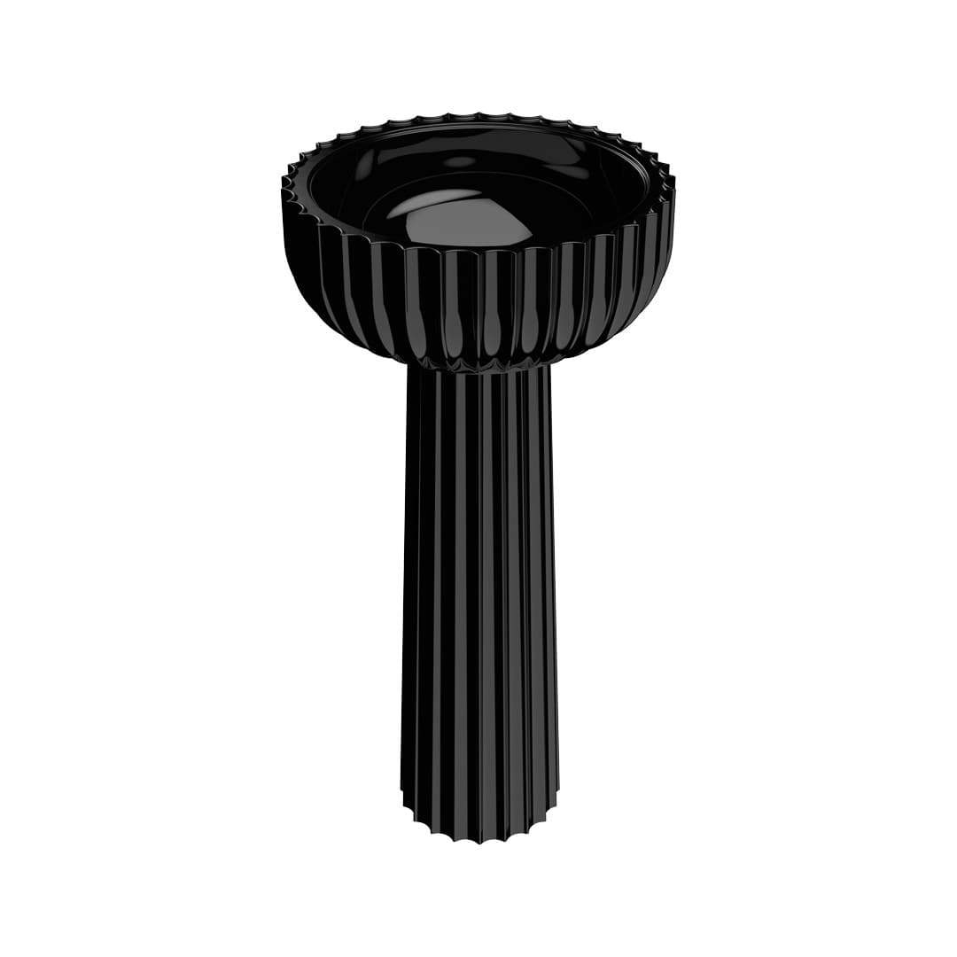 Flaminia SETTECENTO 44/50 – Νιπτήρας Επιδαπέδιος – Black Glossy (SECOLNER)