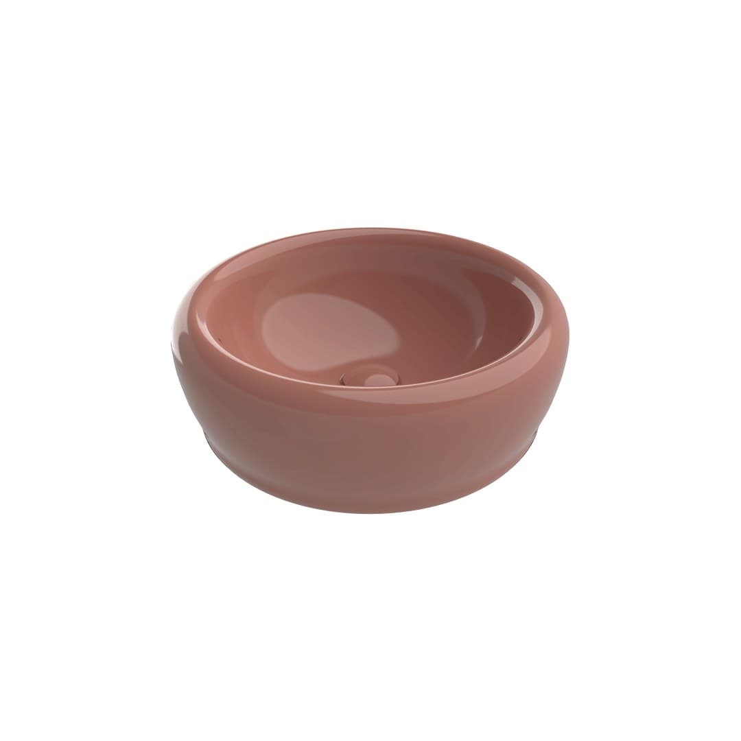 Flaminia SIENA – Νιπτήρας Επικαθήμενος – Terracotta Glossy (SN46ATC)