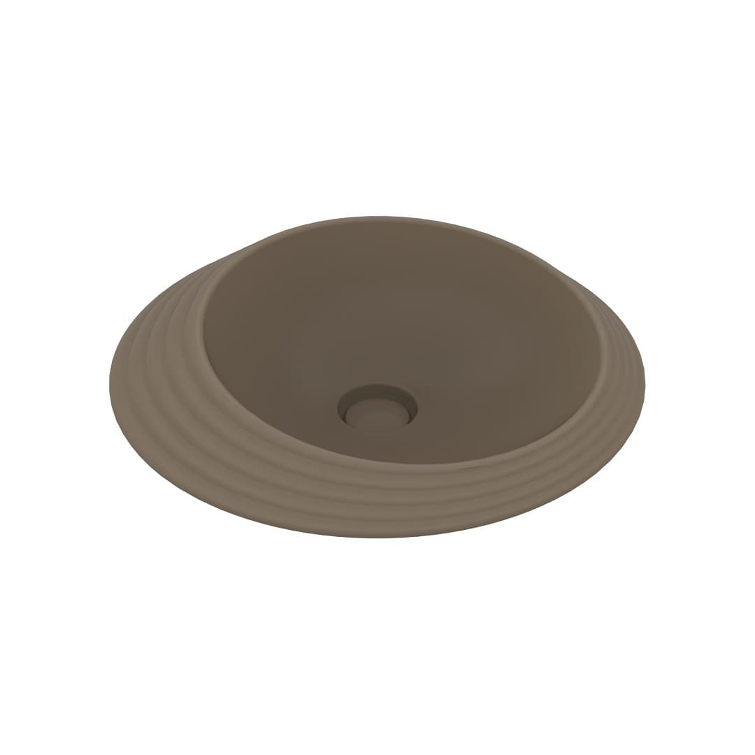 Flaminia SPIRE+ 48 – Νιπτήρας Επικαθήμενος – Fango Matt (SP48DFAN)