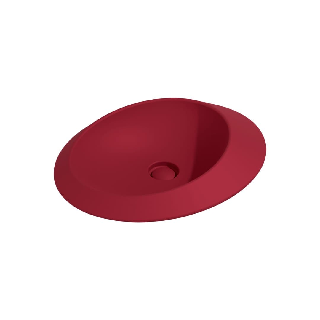 Flaminia SPIRE 58 – Νιπτήρας Επικαθήμενος – Rosso Rubens Matt (SP58ARRU)