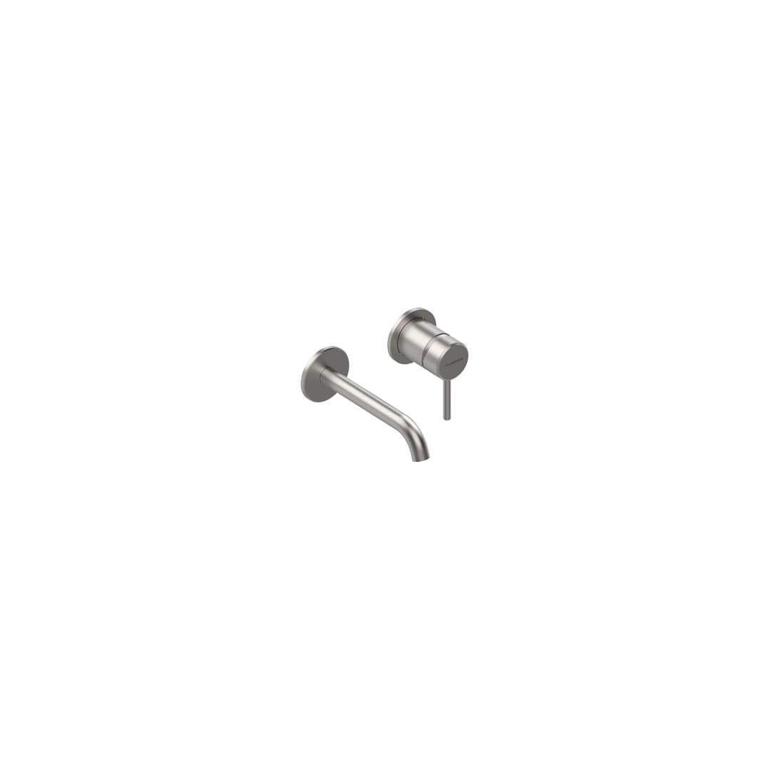 Flaminia STIL – Μπαταρία Νιπτήρα Τοίχου – Concealed basin mixer – spout cm 15 – Brushed Stainless Steel (ST3058ACC)