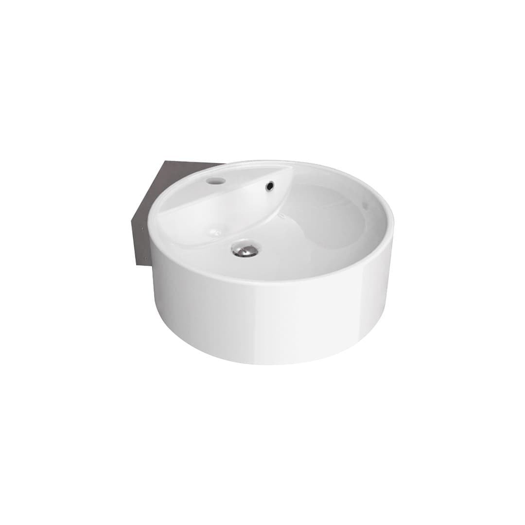 Flaminia TWIN SET 52 – Στήριγμα Νιπτήρα – Suitable for corner installation – Brushed Stainless Steel (TS02/52)