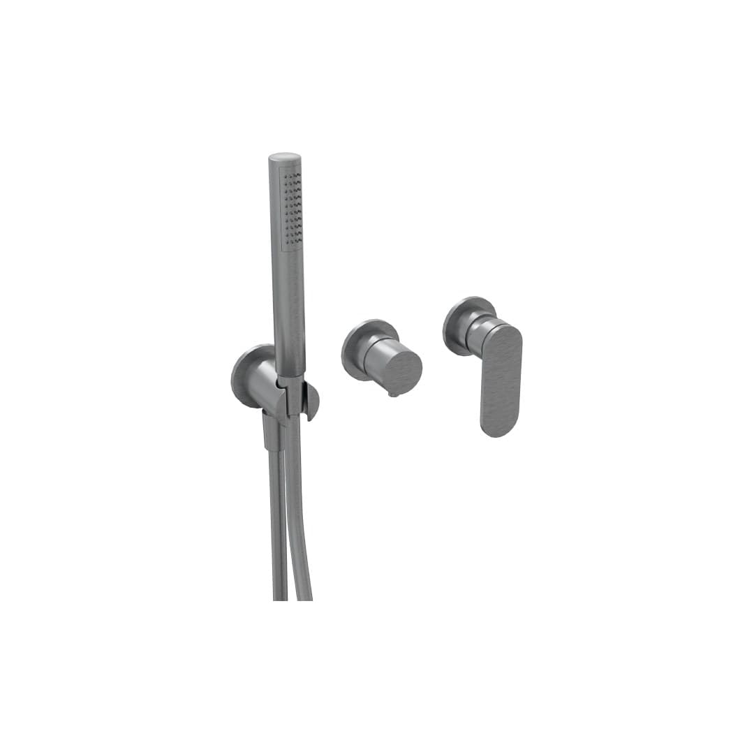 Flaminia X1 – Σετ Εντοιχισμού – Brushed Stainless Steel (X12081ACC)