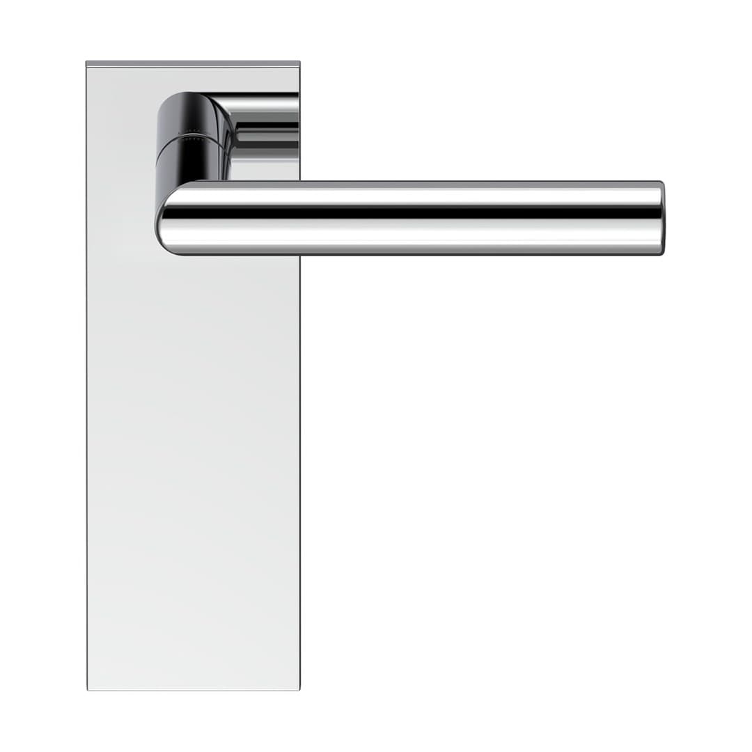 Forme Elle – Πόμολο Πόρτας Πλάκα – Short Q plate – Polished Chrome (A236-PSQ-C01)