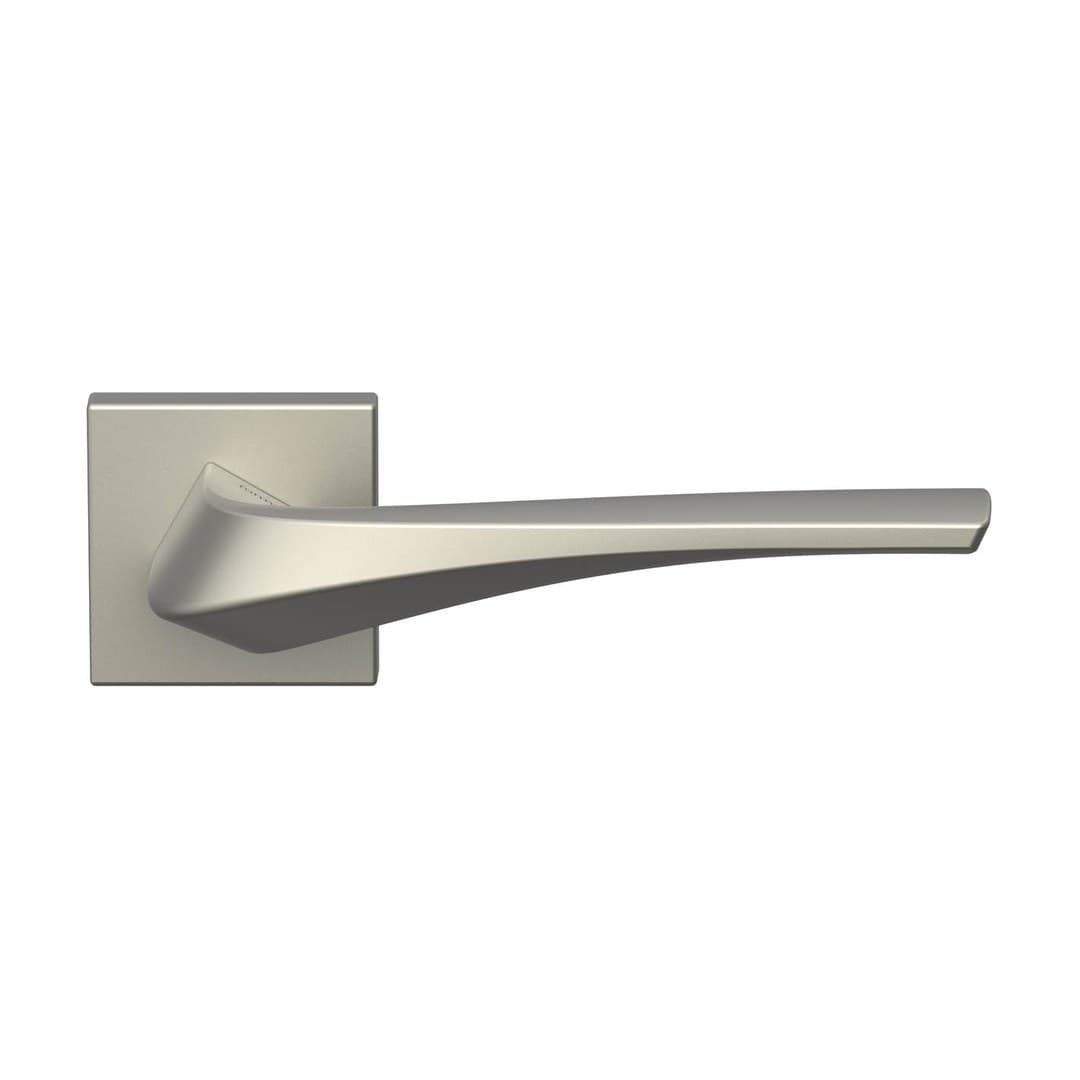 Forme Minerva – Πόμολο Πόρτας Ροζέτα – Square rosette Fixa – Pearl Nickel (A278-RFXQ0-N16)