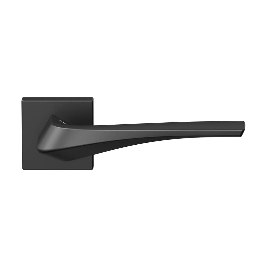 Forme Minerva – Πόμολο Πόρτας Ροζέτα – Square rosette Fixa – Matt Black (A278-RFXQ0-N52)