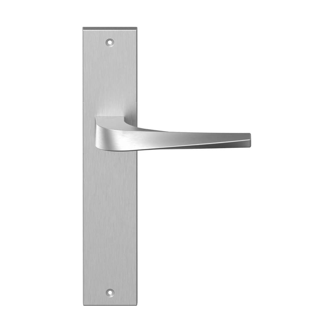 Forme Idea – Πόμολο Πόρτας Πλάκα – Asti plate – Satin Chrome (A338-P06C-C02)