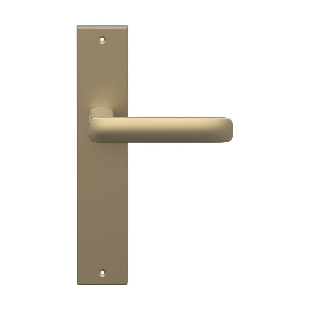 Forme Sky – Πόμολο Πόρτας Πλάκα – Asti plate – Brassed Satin Matt (A490-P06C-S02)