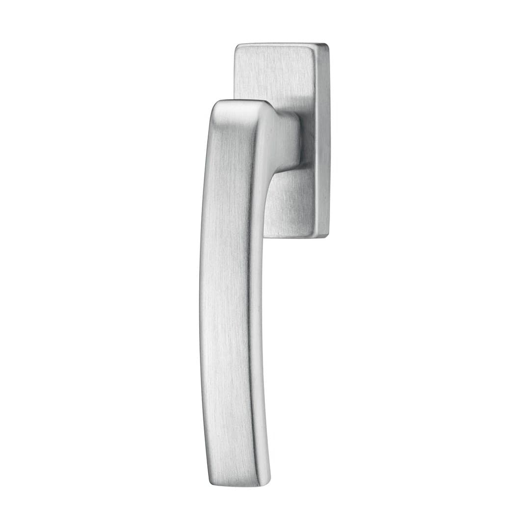 Forme Gabry – Πόμολο Παραθύρου – Rectangular rosette – Satin Chrome (D258-RRD-C02)