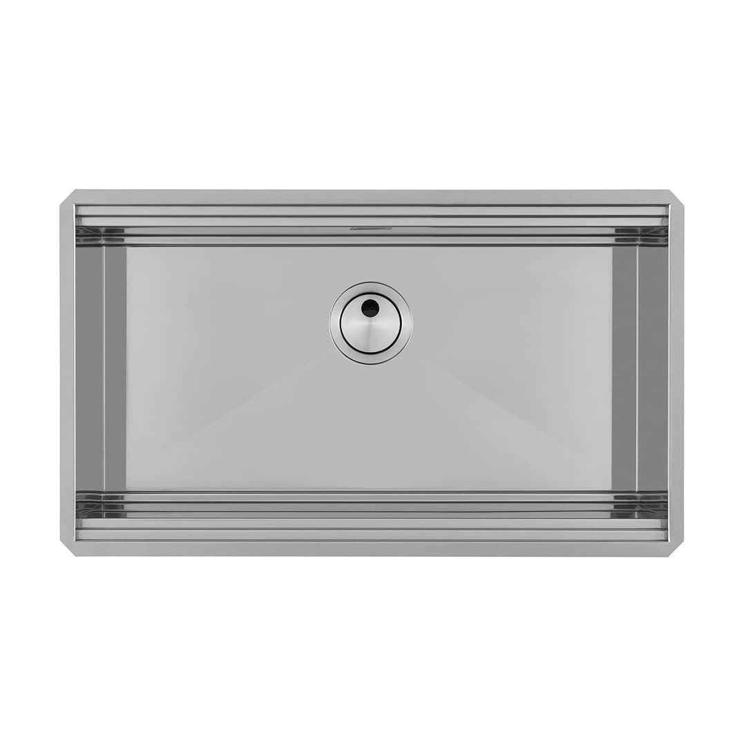 Foster Milanello Workstation – Νεροχύτης 1 Γούρνας – Υποκαθήμενος 790×466 mm – Stainless steel (Brushed in line) (1034 850)