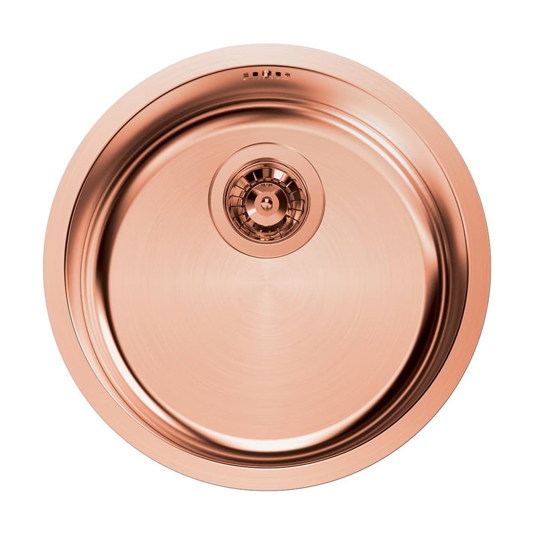 Foster Circolari – Νεροχύτης 1 Γούρνας – Υποκαθήμενος ø 425 – Copper (Foster brushed) (1130 868)