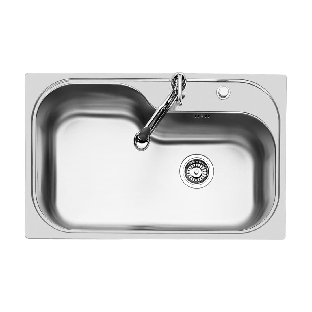 Foster Tornado – Νεροχύτης 1 Γούρνας – Stainless steel (Foster brushed) (1579 660)