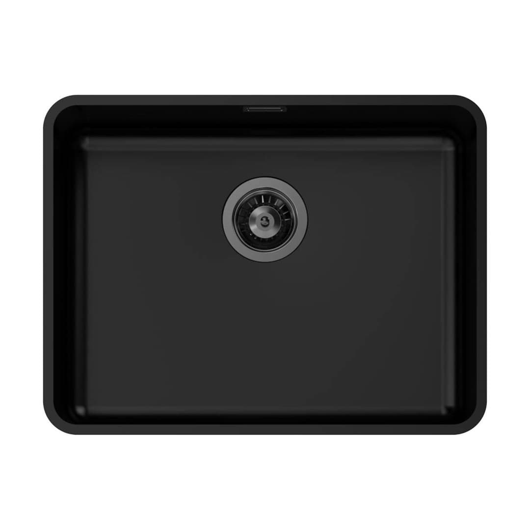 Foster S400 – Νεροχύτης 1 Γούρνας – Υποκαθήμενος 556×426 mm – Black (Fumé) (1865 813)