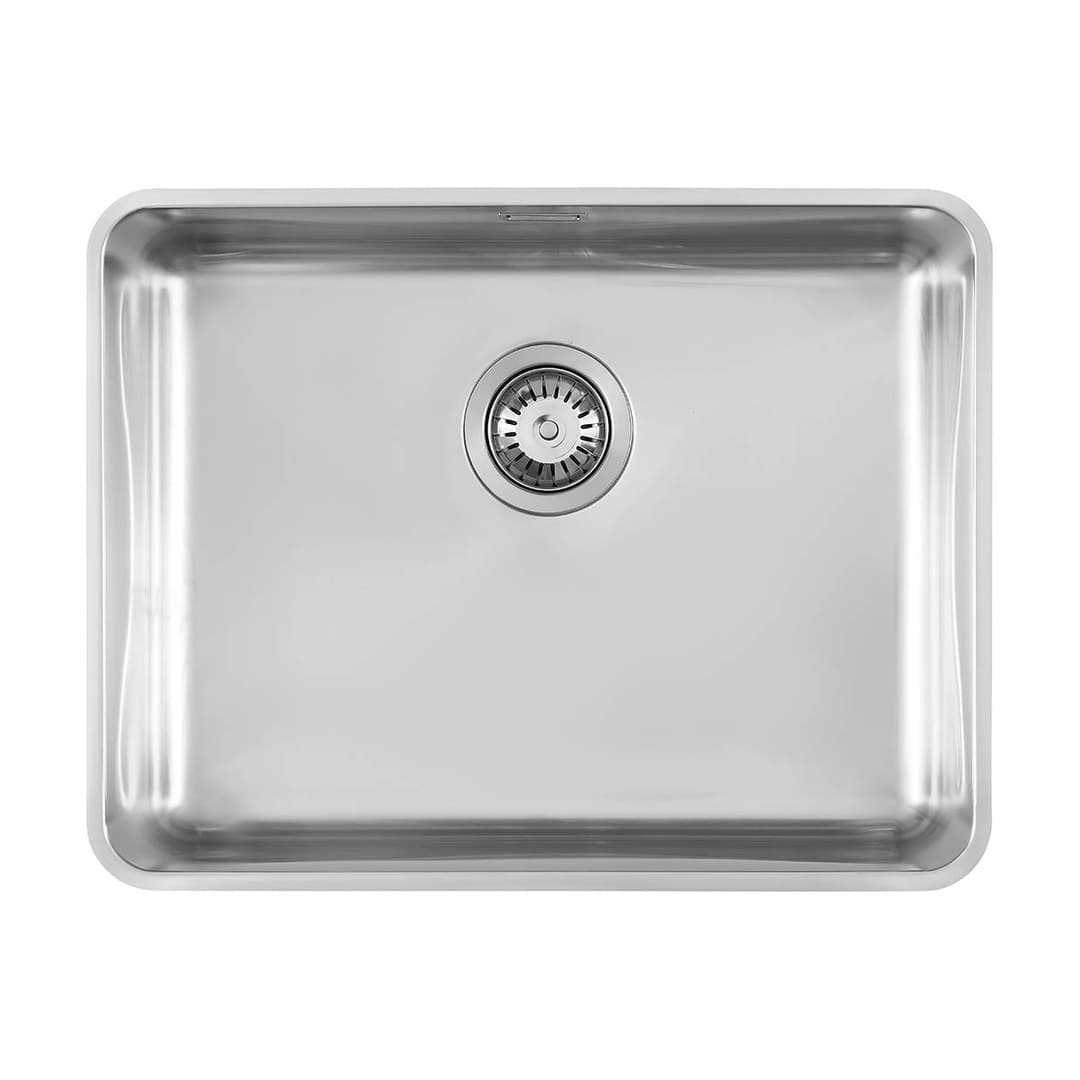 Foster S400 – Νεροχύτης 1 Γούρνας – Υποκαθήμενος 556×426 mm – Stainless steel (Foster brushed) (1865 850)