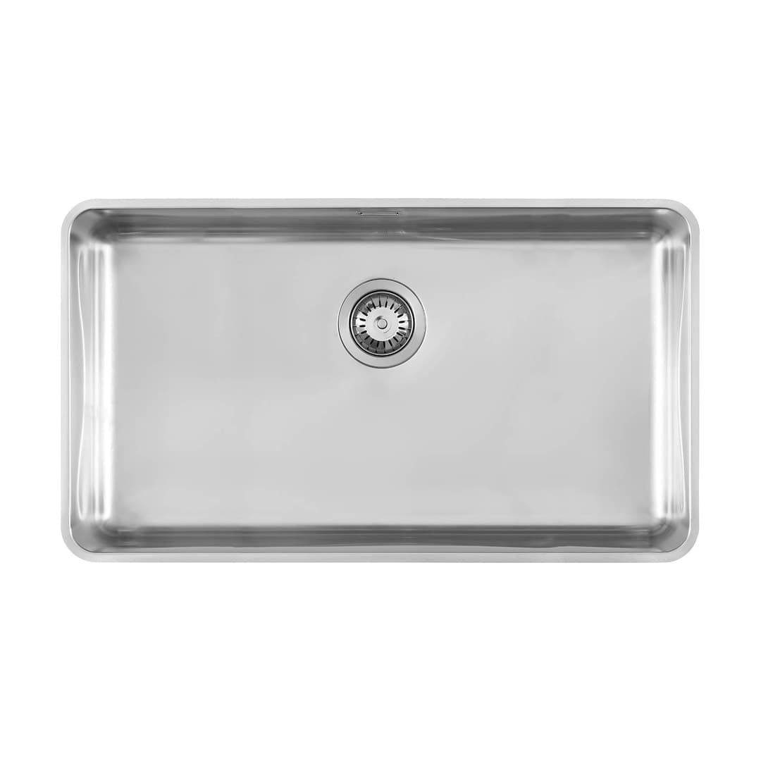 Foster S400 – Νεροχύτης 1 Γούρνας – Υποκαθήμενος 756×426 mm – Stainless steel (Foster brushed) (1870 850)