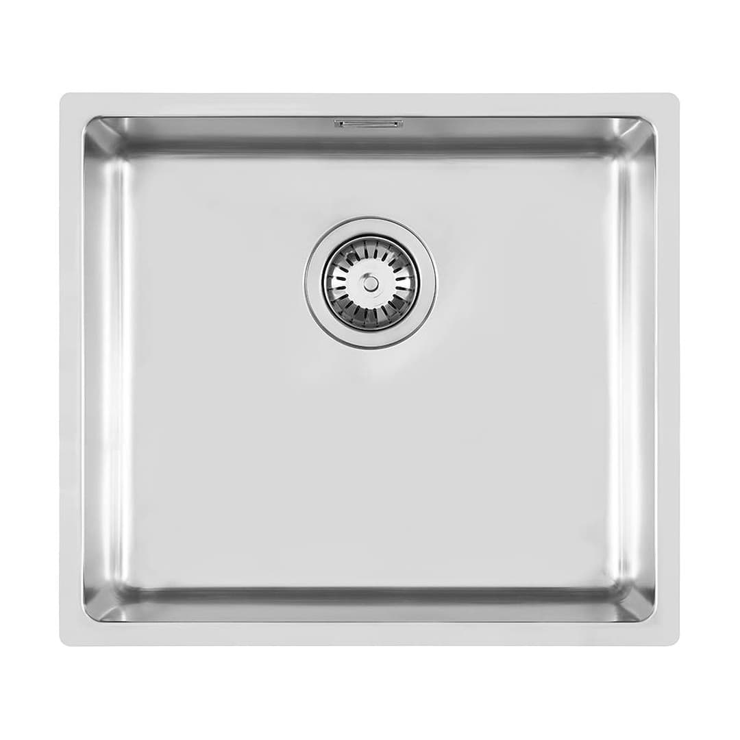 Foster KE – Νεροχύτης 1 Γούρνας – Υποκαθήμενος 490×440 mm – Stainless steel (Foster brushed) (2154 850)