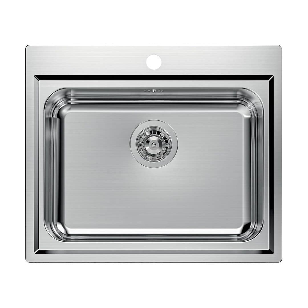 Foster Evo – Νεροχύτης 1 Γούρνας – Stainless steel (Foster brushed) (3217 000)