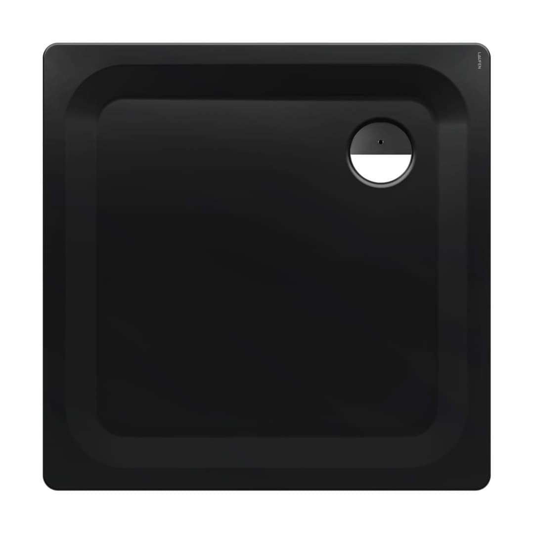 Laufen PLATINA – Ντουζιέρα – 900×900 mm, ύψος 30 mm, τετράγωνη, πολύ χαμηλή – Black Matt (H2150027160401)