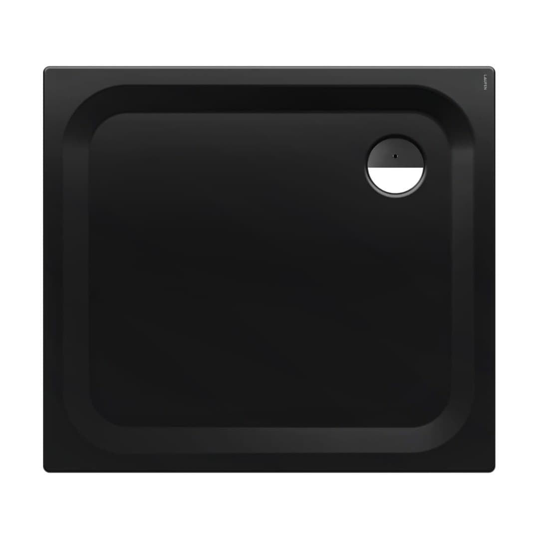 Laufen PLATINA – Ντουζιέρα – 1000×900 mm, ύψος 30 mm, ορθογώνια, πολύ χαμηλή – Black Matt (H2150307160401)