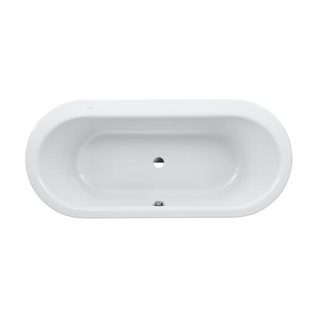 Laufen SOLUTIONS – Μπανιέρα – 1700×750 mm, οβάλ, ένθετη – White (H2225100000001)