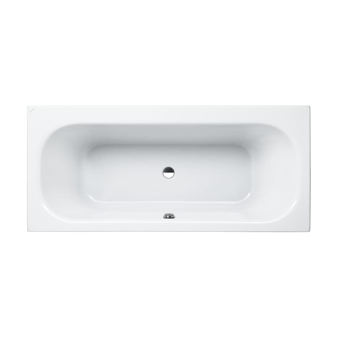 Laufen SOLUTIONS – Μπανιέρα – 1700×750 mm, ένθετη, κεντρική αποχέτευση – White (H2235300000001)