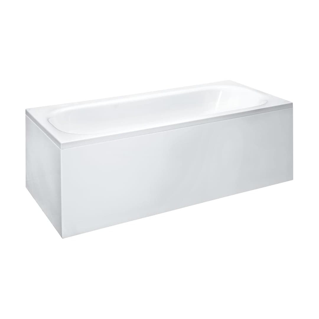 Laufen SOLUTIONS – Μπανιέρα – 1800×800 mm, γωνιακή, αριστερή, δεξιά, κεντρική αποχέτευση, With L panel left hand – White (H2245050000001)
