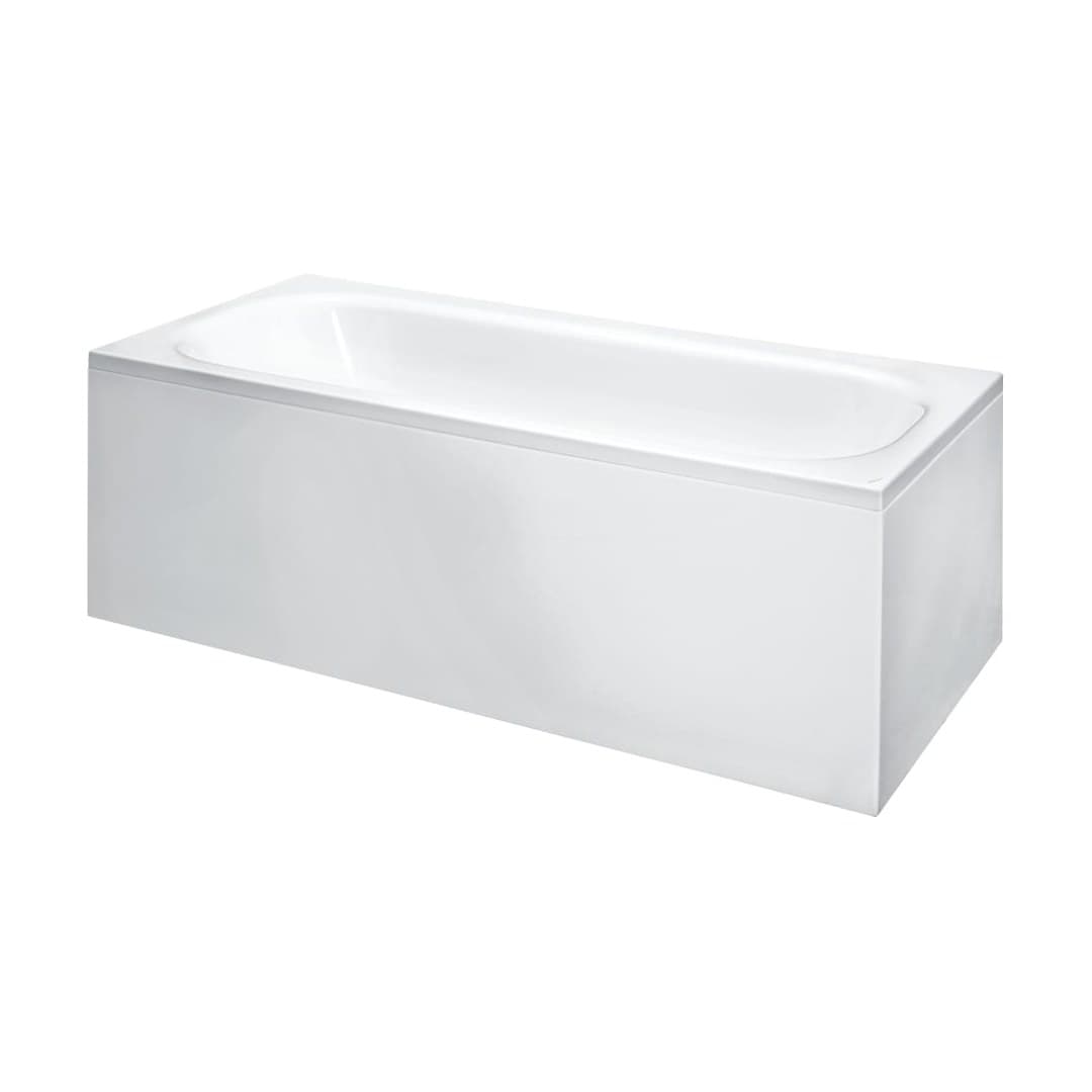 Laufen SOLUTIONS – Μπανιέρα – 1800×800 mm, γωνιακή, αριστερή, δεξιά, κεντρική αποχέτευση, With L panel right hand – White (H2245060000001)