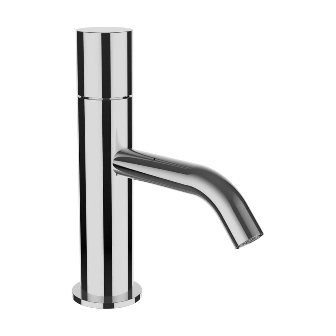 Laufen Kartell LAUFEN – Μπαταρία Νιπτήρα – προεξοχή 115 mm, κρύου νερού, χωρίς βαλβίδα – Chrome (H3103380041101)