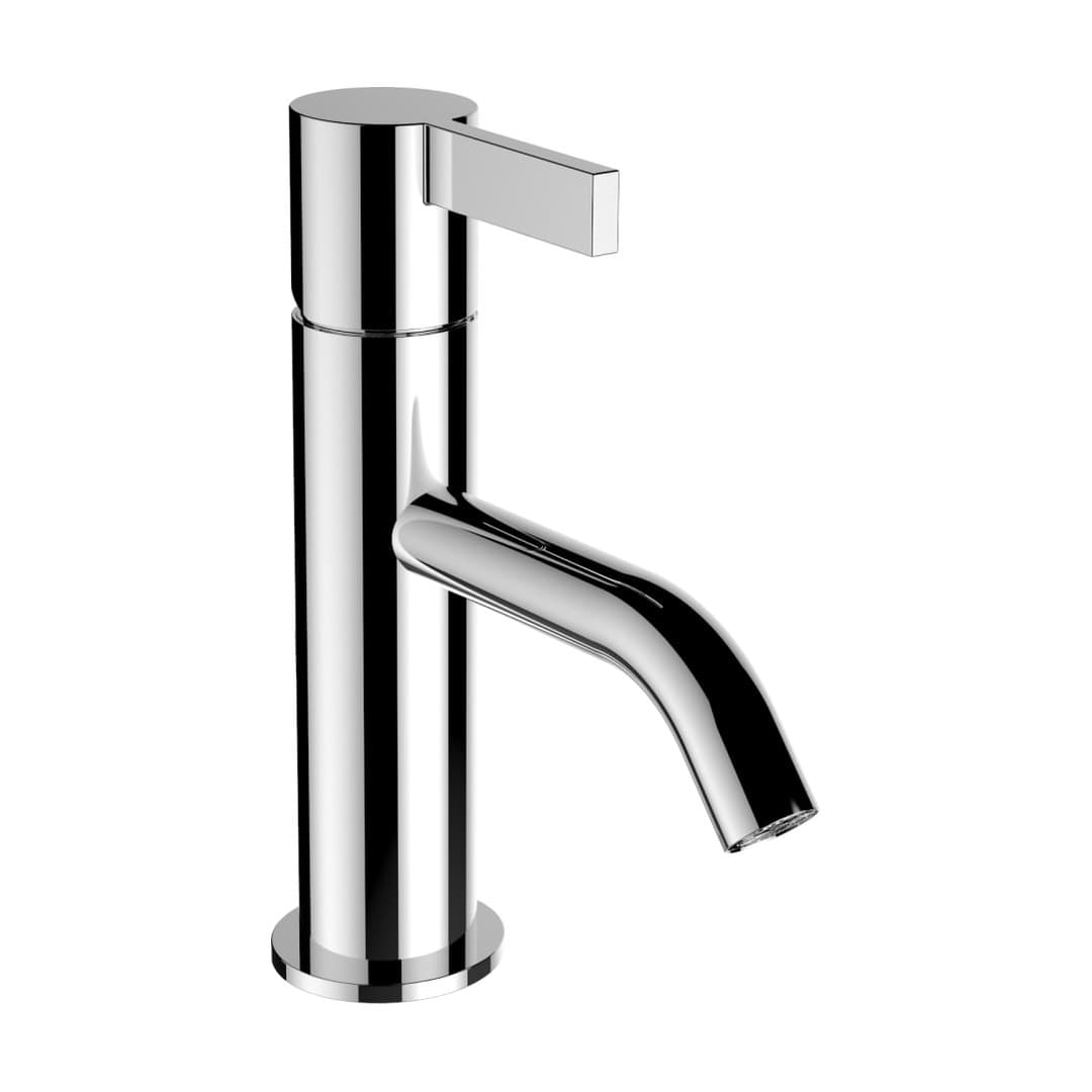 Laufen Kartell LAUFEN – Μπαταρία Νιπτήρα – προεξοχή 115 mm, χωρίς βαλβίδα – Chrome (H3113310041001)