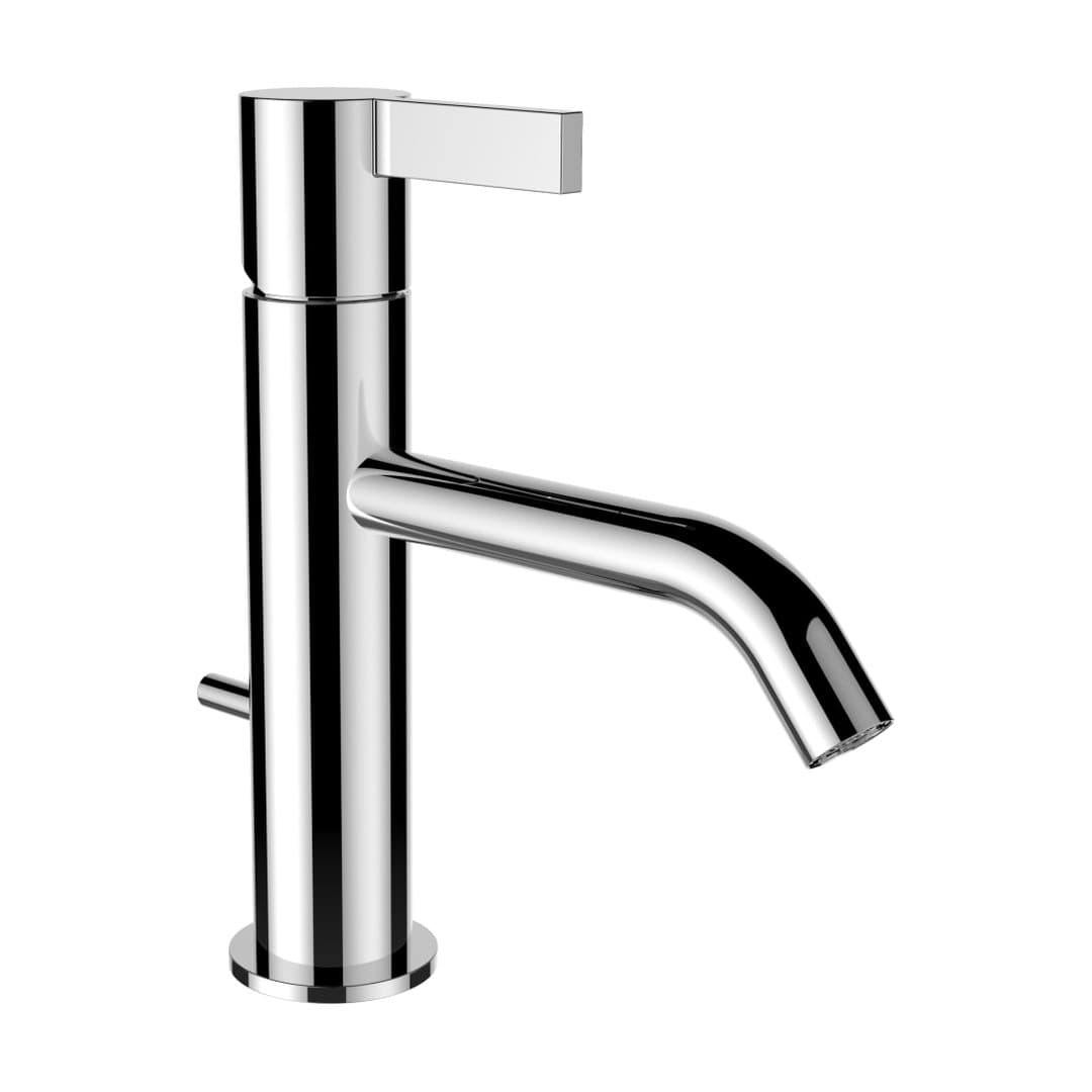 Laufen Kartell LAUFEN – Μπαταρία Νιπτήρα – προεξοχή 135 mm, με βαλβίδα – Chrome (H3113310041211)