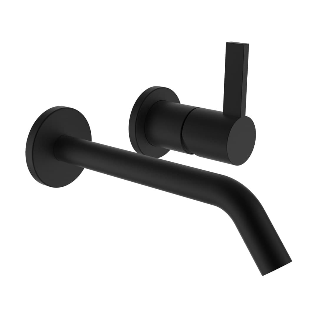 Laufen Kartell LAUFEN – Μπαταρία Νιπτήρα Τοίχου – προεξοχή 175 mm, για Simibox 2-Point – PVD Titanium black matt (H3113360811201)