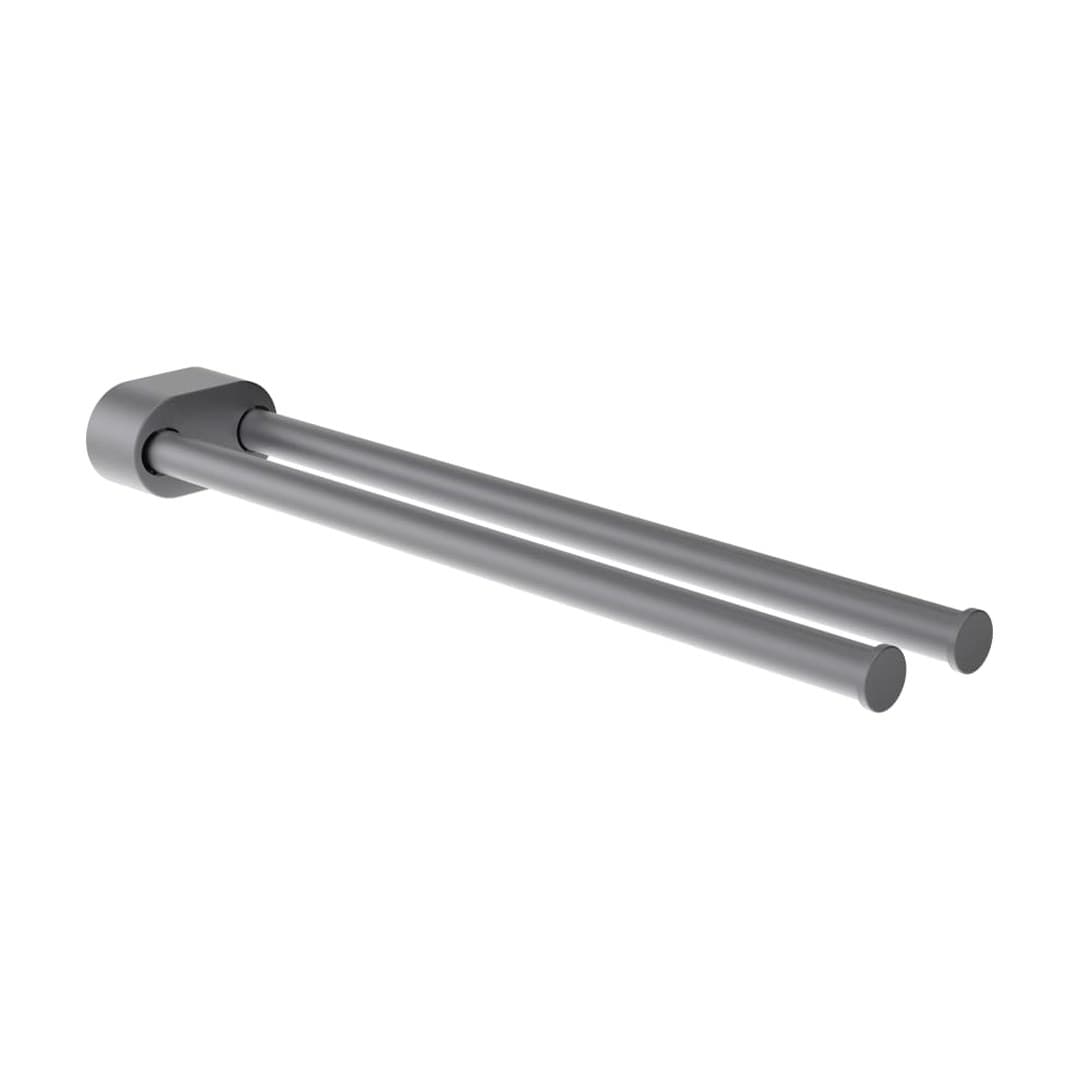 Laufen NIARA – Πετσετοκρεμάστρα – 78×402 mm, διπλή – Inox look brushed (H3810611610011)