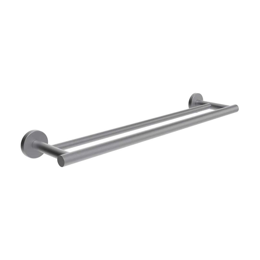 Laufen NIARA – Πετσετοκρεμάστρα – 602×134 mm, διπλή – Inox look brushed (H3810621610021)