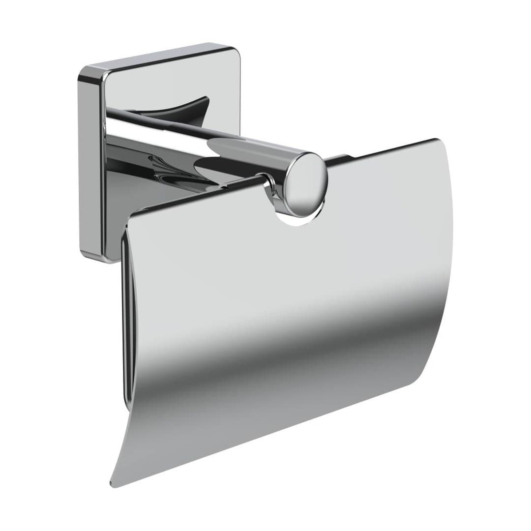 Laufen NIARA S – Θήκη Χαρτιού – 132×67 mm, με καπάκι – Chromed (H3840720040031)