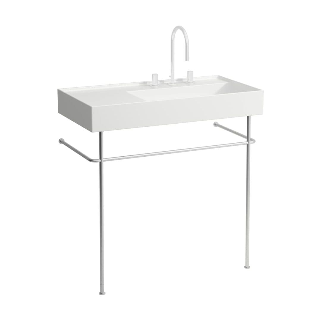 Laufen LANI – Βάση Νιπτήρα – 865 mm – Stainless steel brushed (H3869659280001)