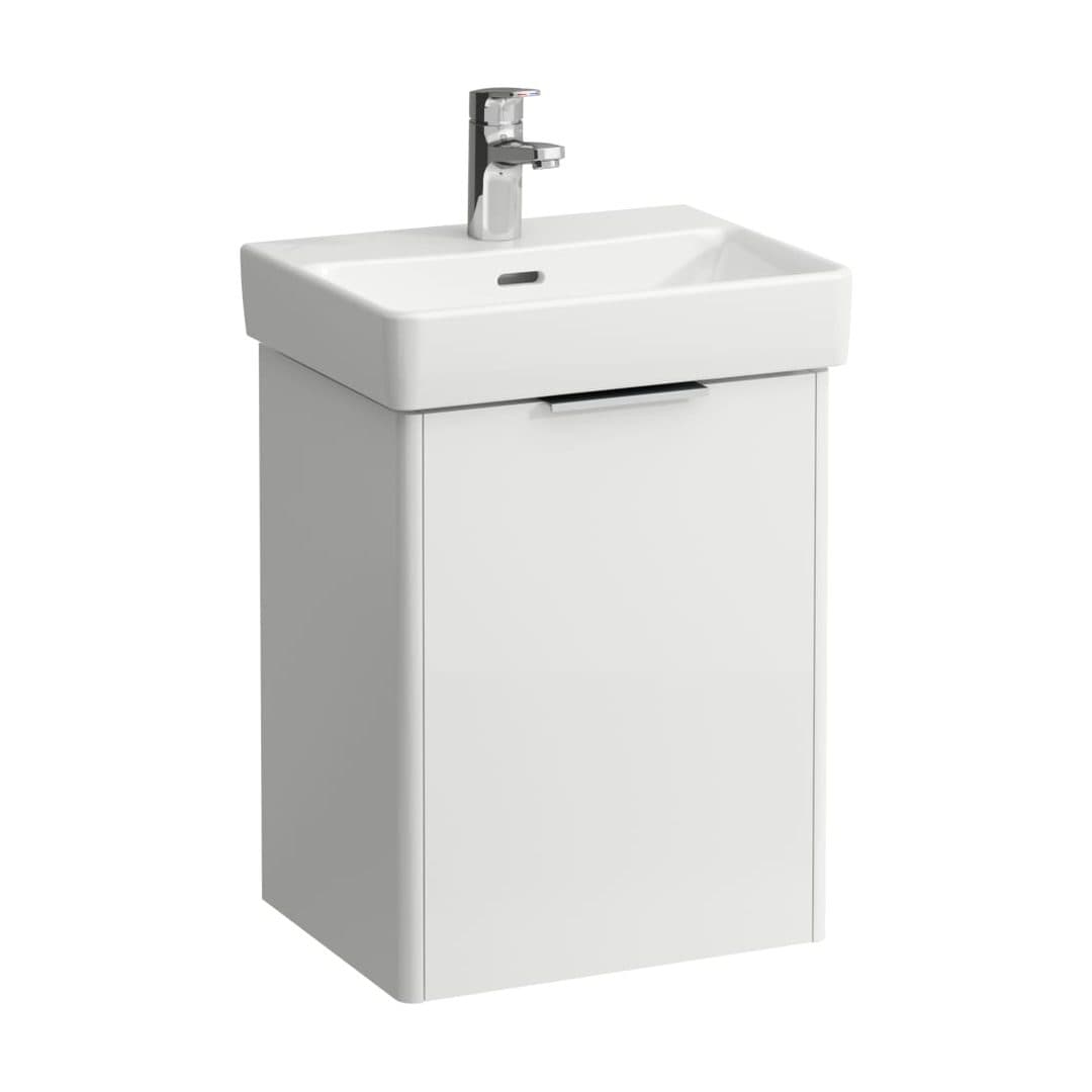 Laufen BASE – Έπιπλο Νιπτήρα – 415 mm, 1 πόρτα αριστερή – White glossy (H4021111102611)