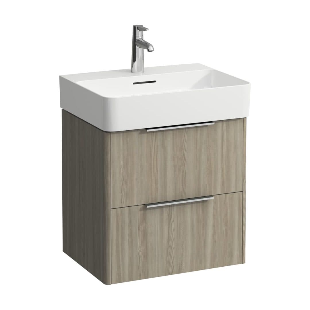 Laufen BASE – Έπιπλο Νιπτήρα – 535 mm, 2 συρτάρια – Light elm (H4021921102621)