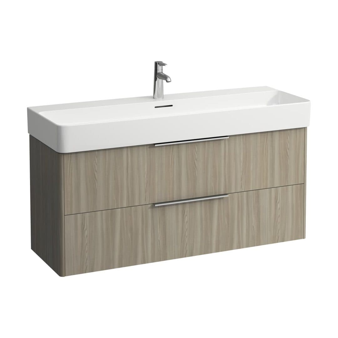 Laufen BASE – Έπιπλο Νιπτήρα – 1180 mm, 2 συρτάρια – Light elm (H4024721102621)