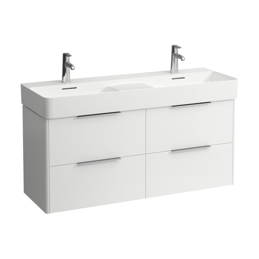 Laufen BASE – Έπιπλο Νιπτήρα – 1180 mm, 4 συρτάρια – White glossy (H4025341102611)