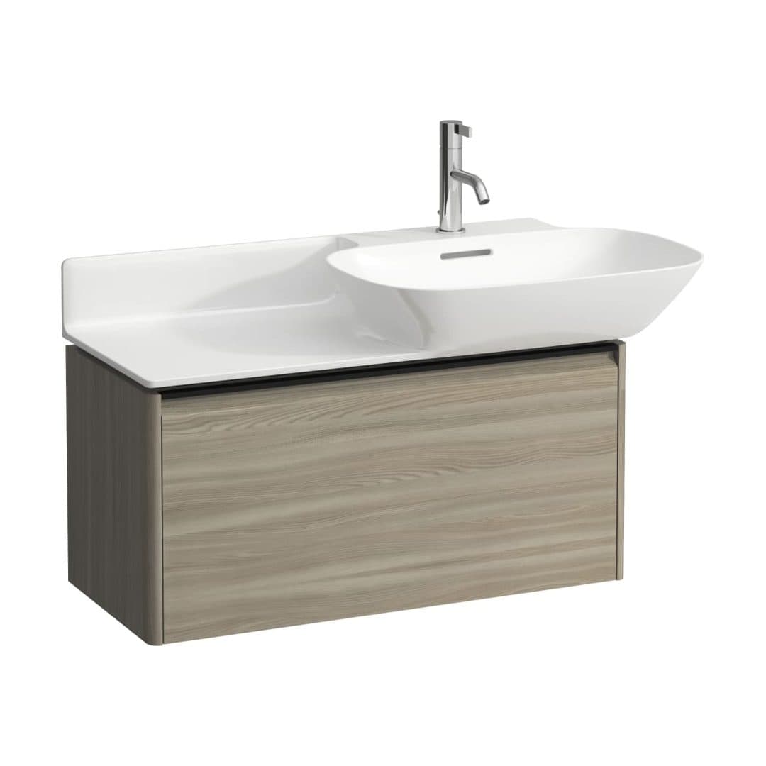 Laufen BASE – Έπιπλο Νιπτήρα – 770 mm, 1 συρτάρι, μαύρη λαβή – Light elm (H4030031102621)