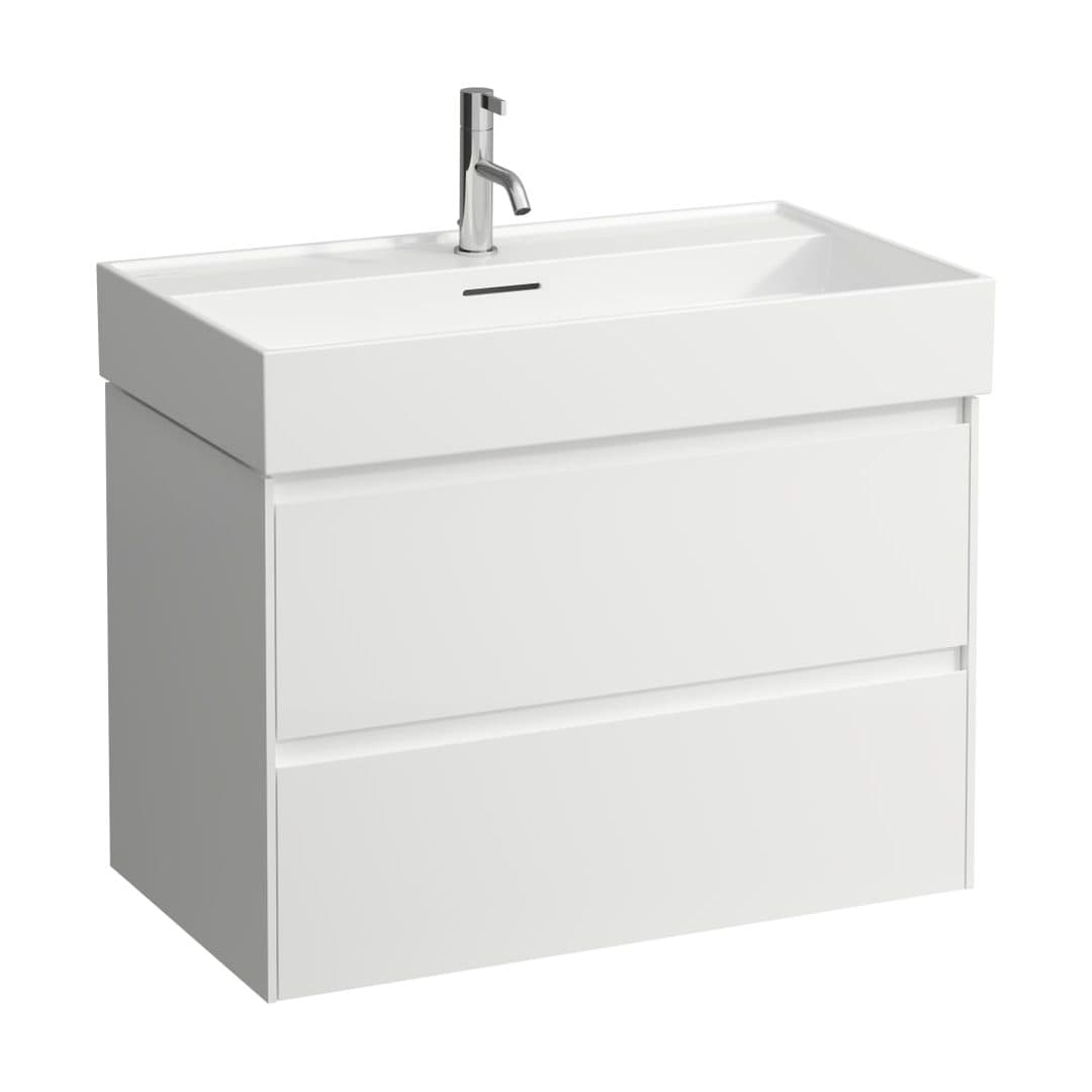 Laufen LANI – Έπιπλο Νιπτήρα – 785 mm, 2 συρτάρια – White Matt (H4035521122601)