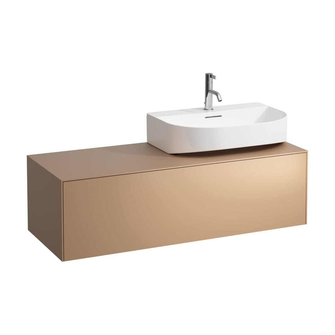 Laufen SONAR – Έπιπλο Νιπτήρα – 1175 mm, 1 συρτάρι, άνοιγμα δεξιά, για νιπτήρα H816341 – Copper (lacquered) (H4054530340411)