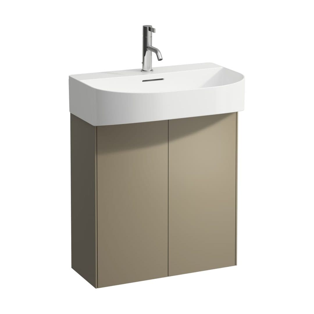 Laufen SONAR – Έπιπλο Νιπτήρα – 580 mm, 2 πόρτες – Titanium (lacquered) (H4054830340421)